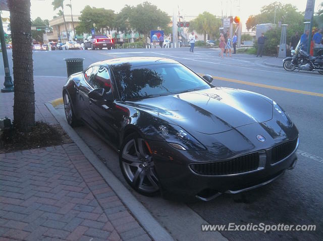 Fisker Karma spotted in Delray Beach, Florida