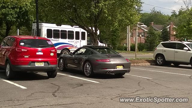 Porsche 911 spotted in Chatham, New Jersey