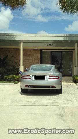 Aston Martin DB9 spotted in Palm B. Gardens, Florida