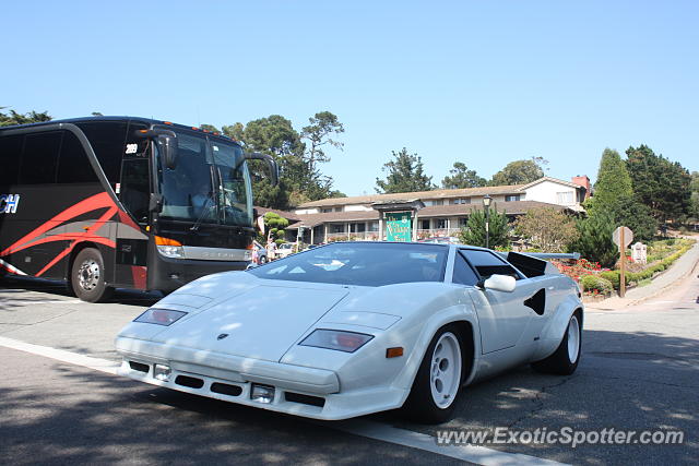 Lamborghini Countach spotted in Carmel, California