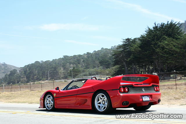 Ferrari F50 spotted in Carmel Valley, California