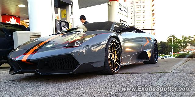 Lamborghini Murcielago spotted in Toronto, Canada