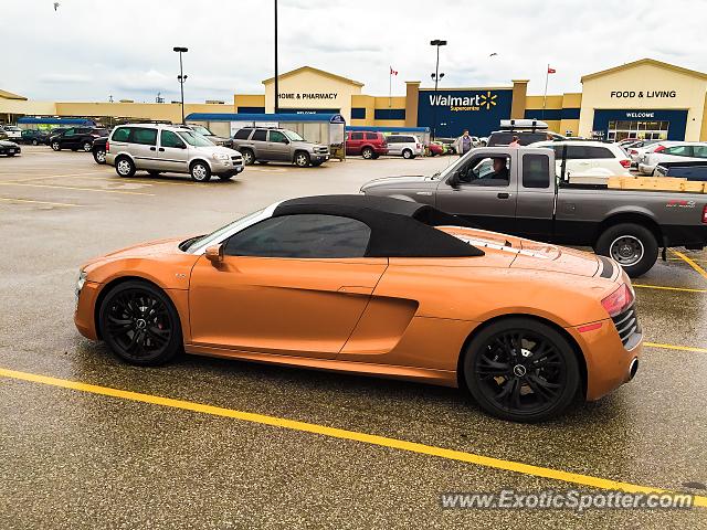 Audi R8 spotted in Midland, Canada