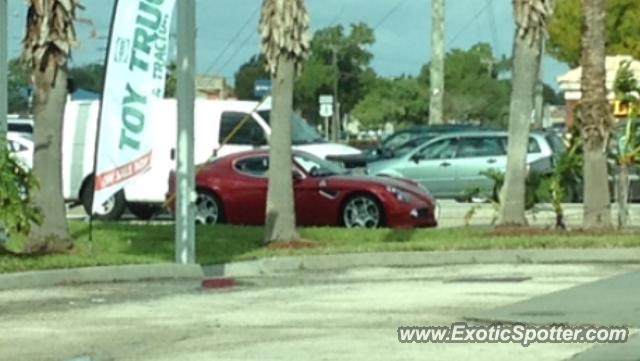 Alfa Romeo 8C spotted in Stuart, Florida