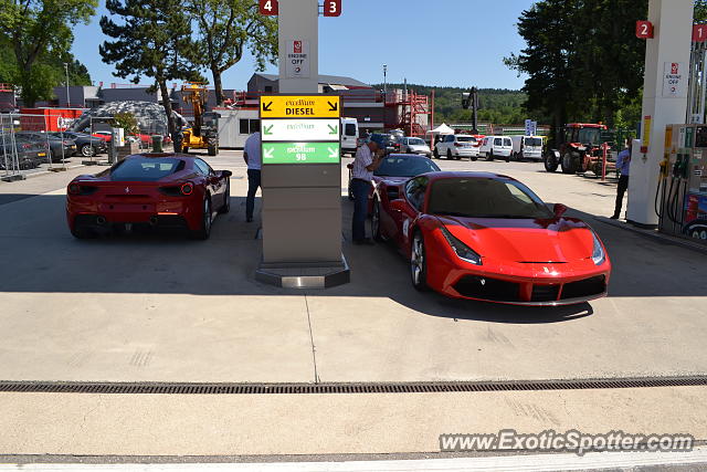Ferrari 458 Italia spotted in Spa_Francorchamp, Belgium