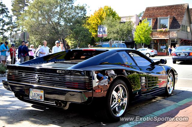 Ferrari Testarossa spotted in Carmel, California