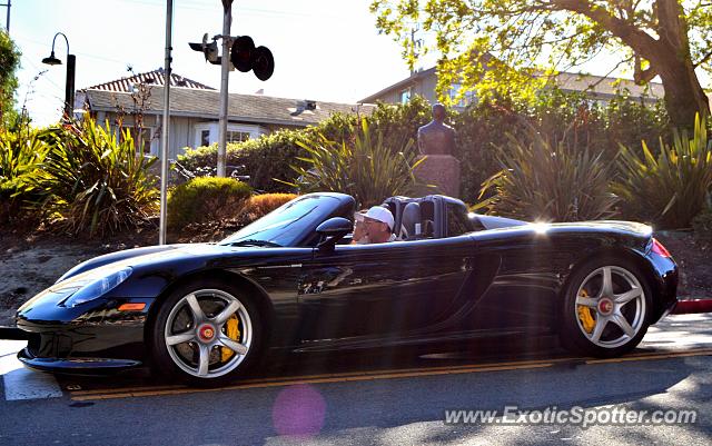 Porsche Carrera GT spotted in Monterey, California