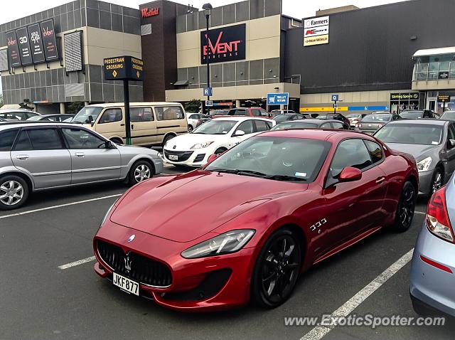 Maserati GranTurismo spotted in Albany, Auckland, New Zealand