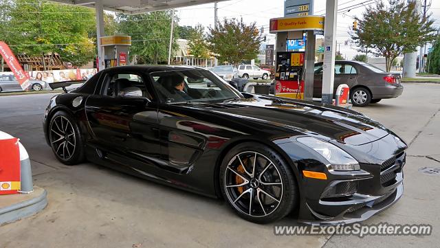 Mercedes SLS AMG spotted in Atlanta, Georgia