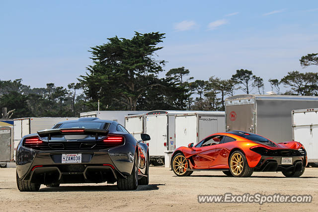 Mclaren P1 spotted in Pebble Beach, California