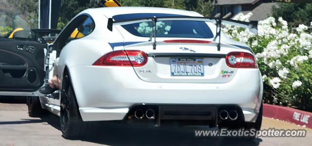 Jaguar XKR-S spotted in Carmel, California
