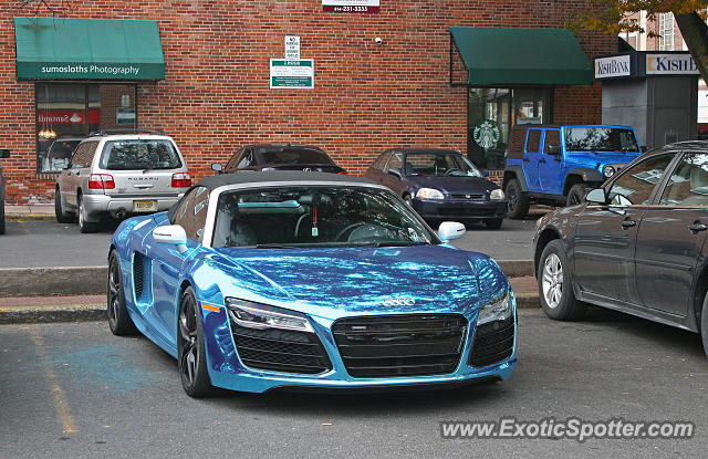 Audi R8 spotted in State College, Pennsylvania