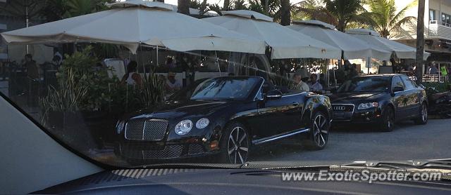 Bentley Continental spotted in Miami Beach, Florida