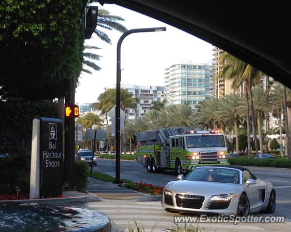 Audi R8 spotted in Bal Harbour, Florida