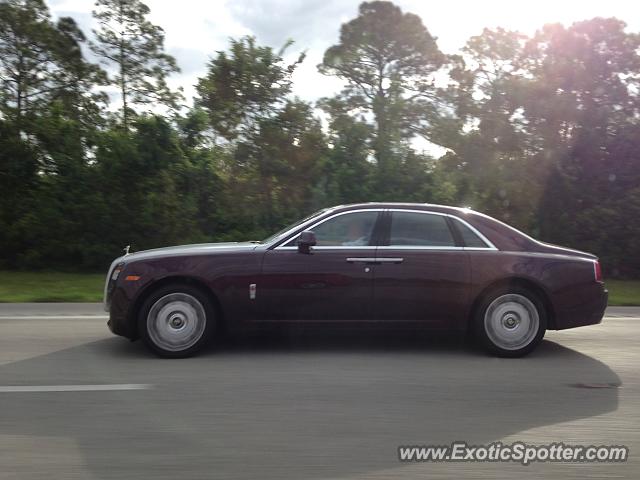Rolls-Royce Ghost spotted in Okeechobee, Florida