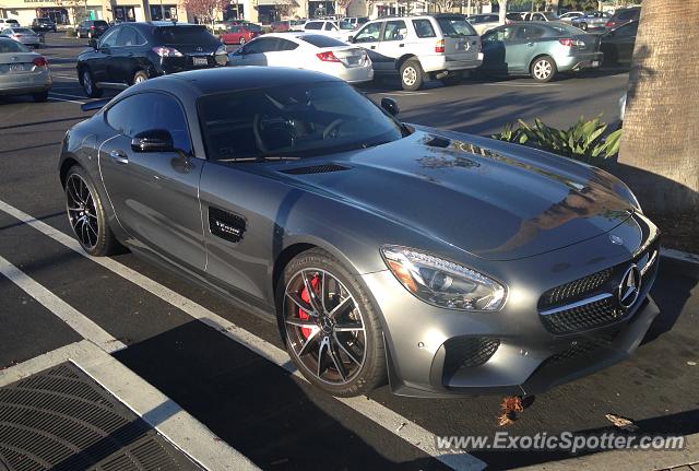 Mercedes AMG GT spotted in Del Mar, California
