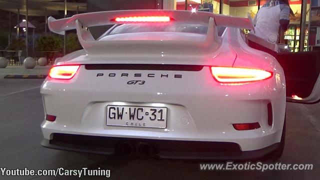 Porsche 911 GT3 spotted in Santiago, Chile