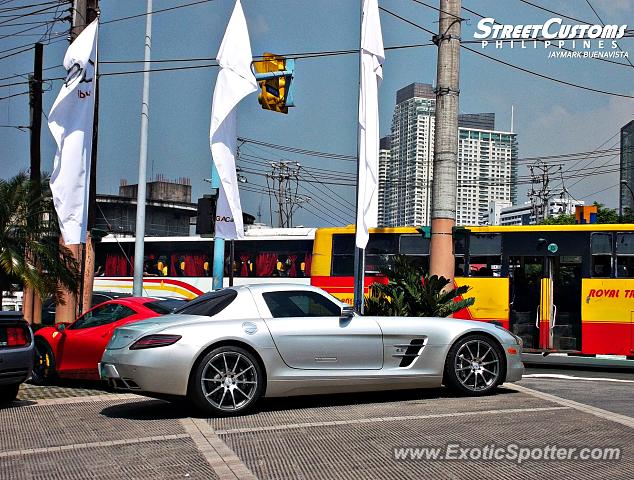 Mercedes SLS AMG spotted in Makati, Philippines