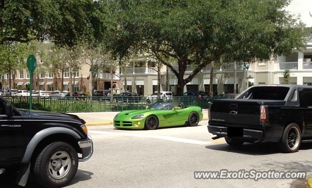 Dodge Viper spotted in Celebration, Florida