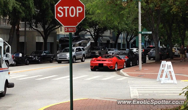 Ferrari F430 spotted in Celebration, Florida