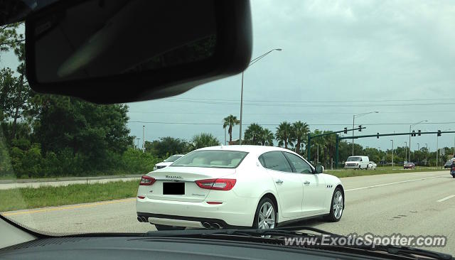 Maserati Quattroporte spotted in Stuart, Florida