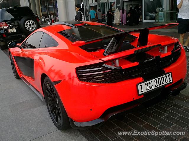 Mclaren MP4-12C spotted in Dubai, United Arab Emirates