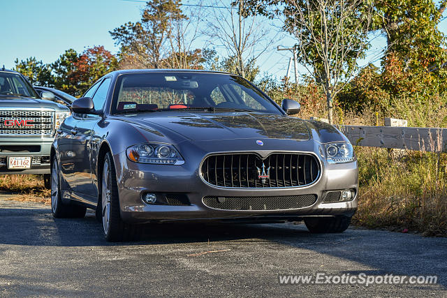 Maserati Quattroporte spotted in Cape Cod, Massachusetts