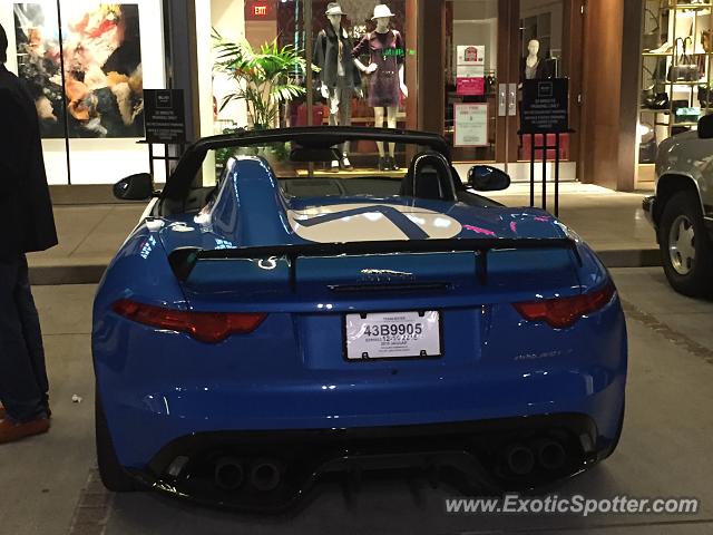 Jaguar F-Type spotted in Houston, Texas