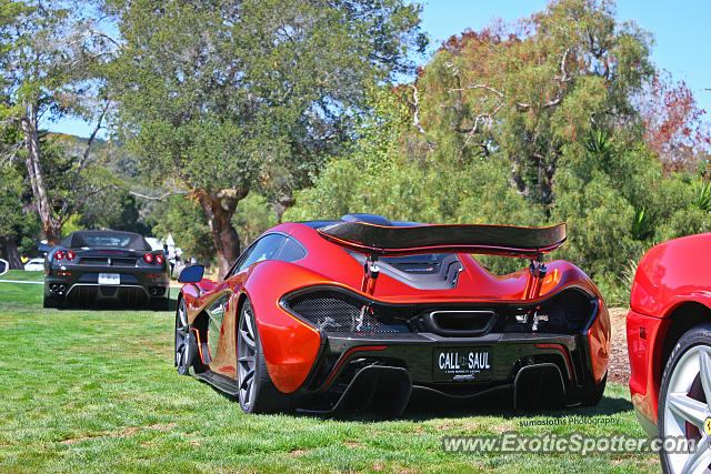 Mclaren P1 spotted in Carmel Valley, California