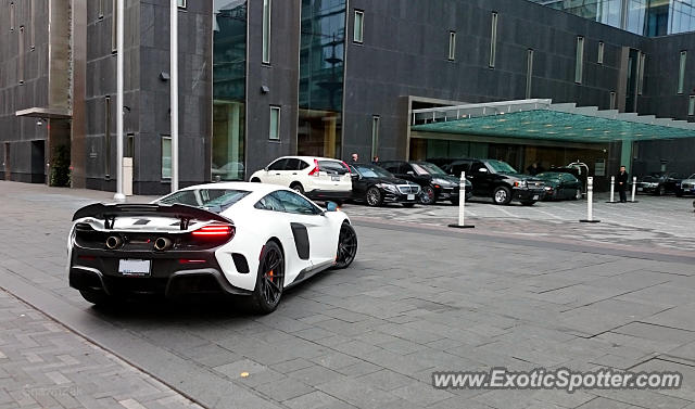 Mclaren 675LT spotted in Toronto, Ontario, Canada
