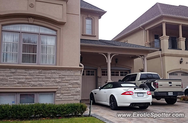 Jaguar XKR-S spotted in Woodbridge, ON, Canada