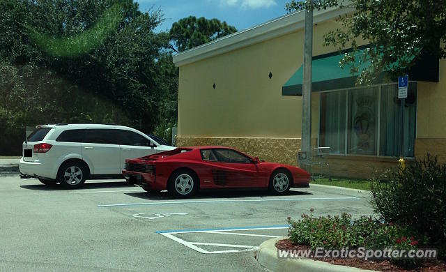 Ferrari Testarossa spotted in Stuart, Florida