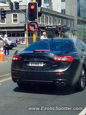 Maserati Ghibli spotted in Auckland, New Zealand