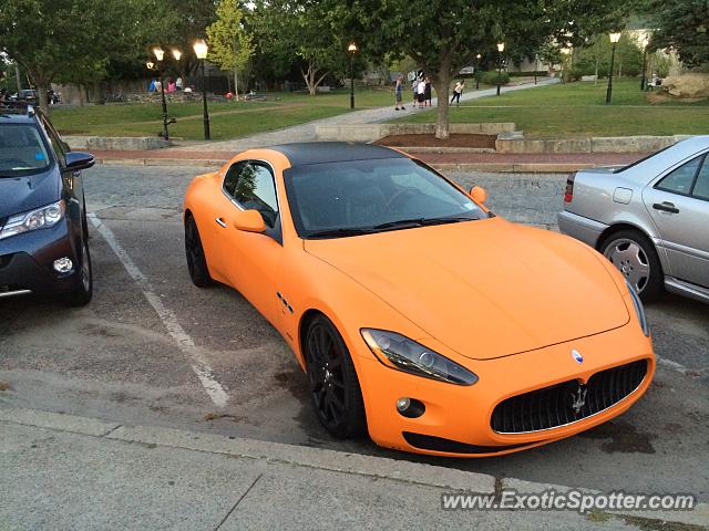 Maserati GranTurismo spotted in Newport, Rhode Island