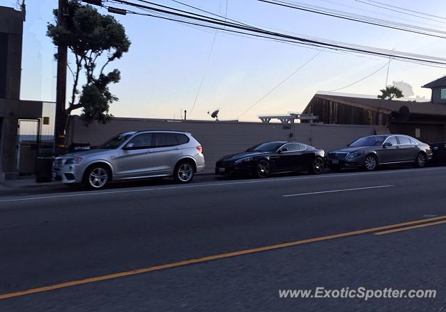 Aston Martin DBS spotted in Malibu, California