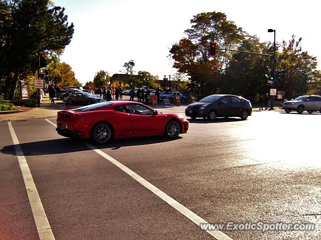 Ferrari F430 spotted in Winnetka, Illinois