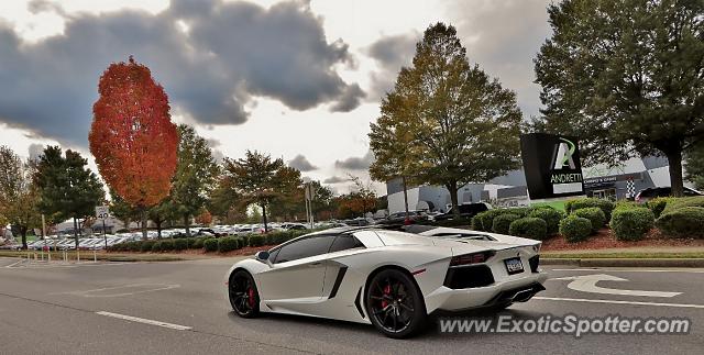 Lamborghini Aventador spotted in Atlanta, Georgia