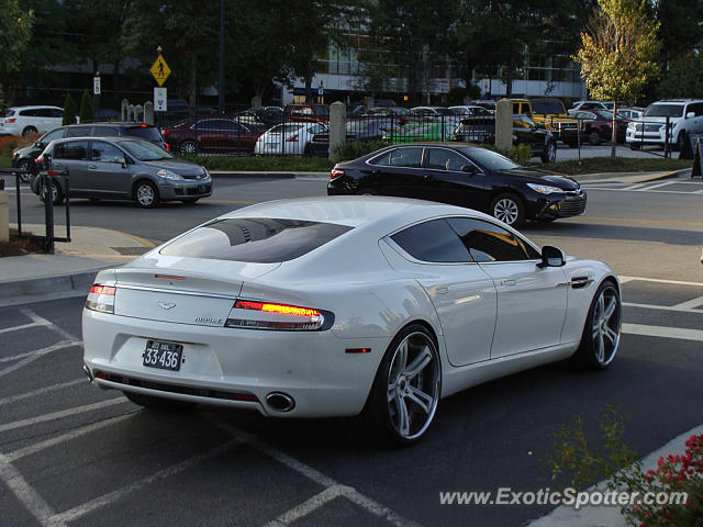 Aston Martin Rapide spotted in Atlanta, Georgia