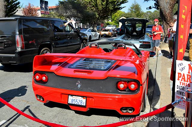 Ferrari F50 spotted in Carmel, California