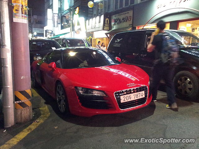 Audi R8 spotted in Seoul, South Korea