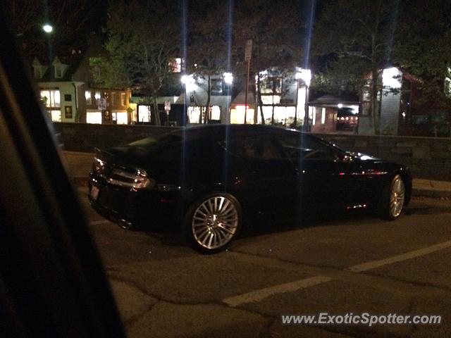 Aston Martin Rapide spotted in Newport, Rhode Island