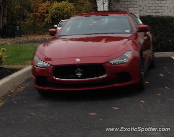 Maserati Ghibli spotted in Jackson, New Jersey