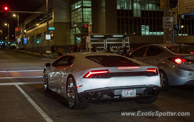 Lamborghini Huracan spotted in Milwaukee, Wisconsin