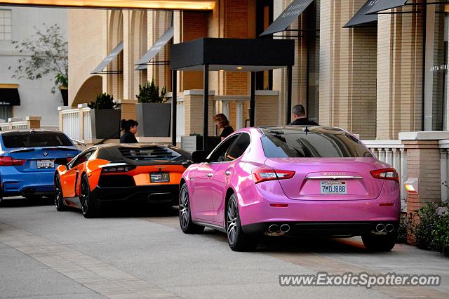 Lamborghini Aventador spotted in Beverly Hills, California