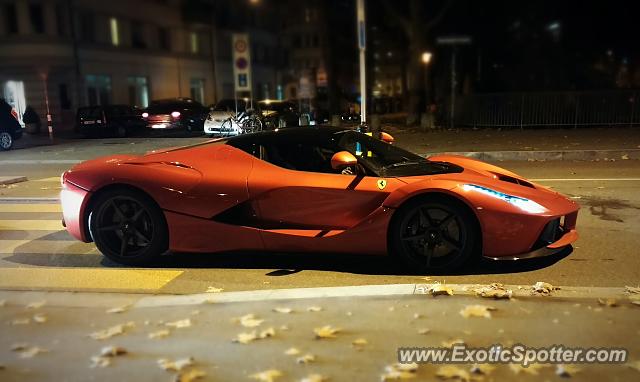 Ferrari LaFerrari spotted in Zurich, Switzerland