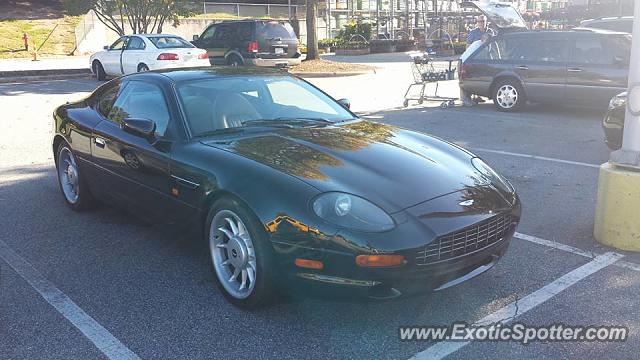 Aston Martin DB7 spotted in Greensboro, North Carolina