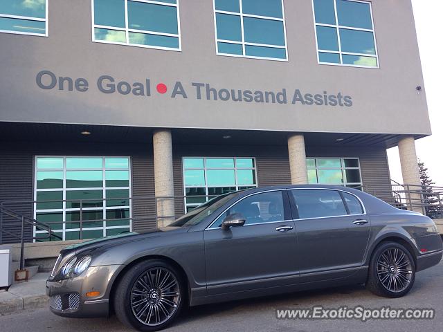 Bentley Continental spotted in Calgary, Canada