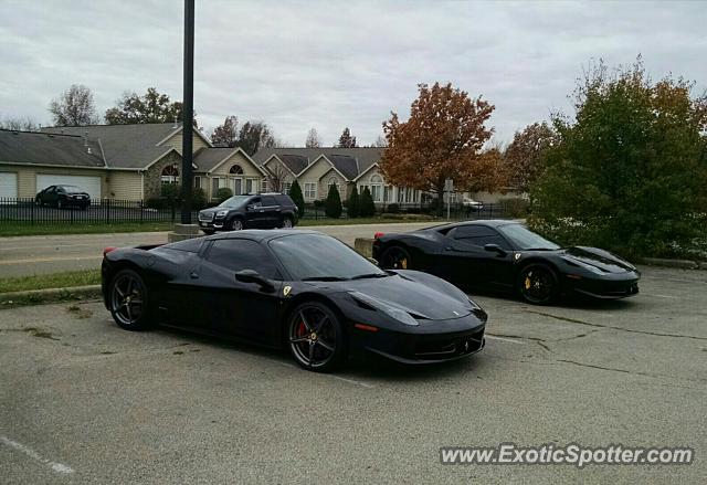 Ferrari 458 Italia spotted in Cincinnati, Ohio