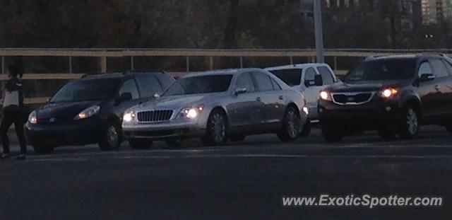 Mercedes Maybach spotted in Calgary, Canada