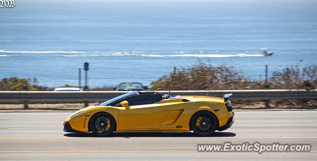 Lamborghini Gallardo spotted in Newport Beach, California